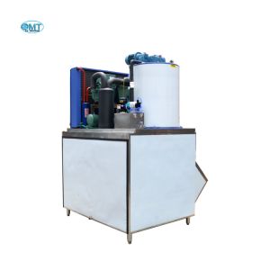 480 KG Flake Ice Making Machine 2 Ton Capacity 1000 KG Ice Storage for
