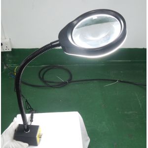 Wholesale Multi-function Magnetic base with LED lamp Magnifier