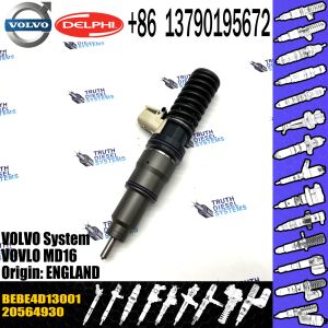 China original Diesel Fuel Injector 20564930 BEBE4D13001 BEBE4D13101 85000590 E3.18 for VOL D16 3145 on sale