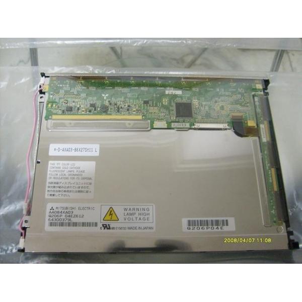 AA084XA03 1024(RGB)x768 2pcs CCFL Backlight TFT Mitsubishi LCD Panels For