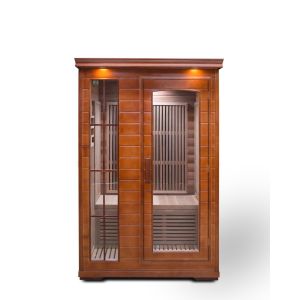 Wholesale Far Khan Household Steam Room Double Computer Control Panel Household Lightwave Wooden Sauna Room from china suppliers