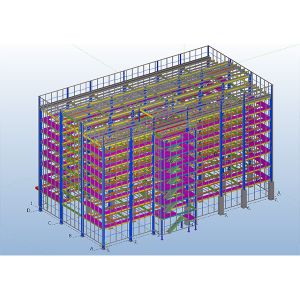High-Tech Steel Structure Building Specialized In Bolt / Screw Connection