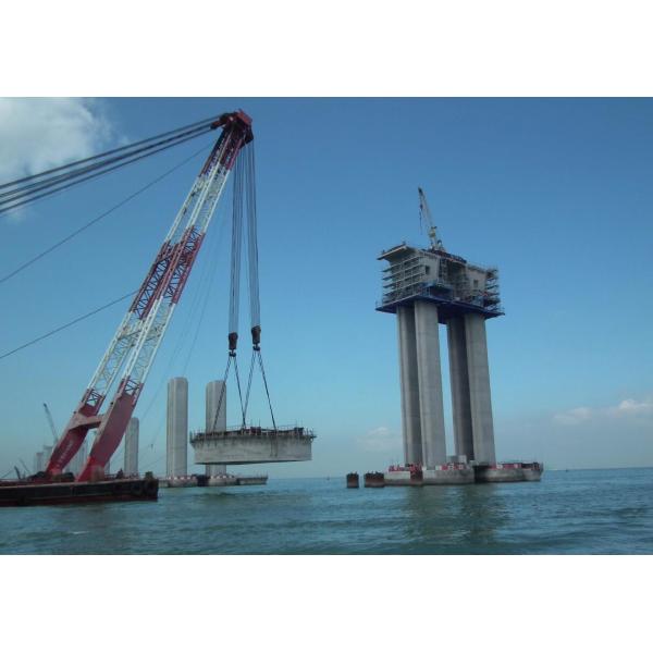 150mm Multi Wire Rope Sling Assembly , 5:1 Cable Laid Sling
