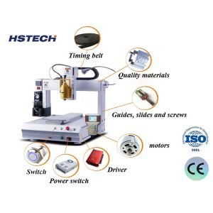 Utilize Trapezoidal Acceleration/Deceleration Auto Glue Dispensing Machine in