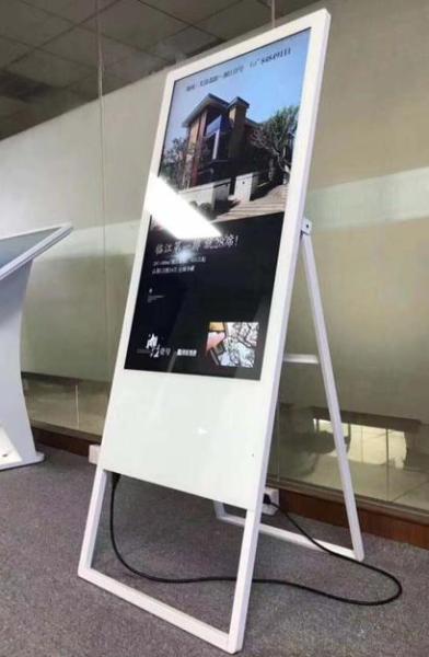 Automated Rotatable Digital Signage Featuring Scheduled Content Rotation and