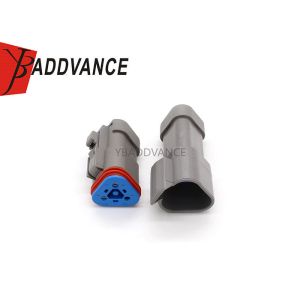 Wholesale Deutsch 3 Pin Male Female Connector With Solid Rear Grommet DT04-3P-CE01 DT06-3S-P006 from china suppliers
