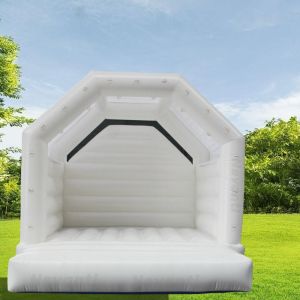 8-13 Years Old Customized Color Inflatable White Wedding Jumpers for Big