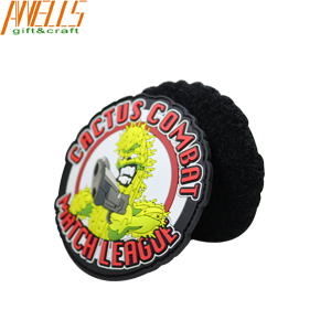 Rush Service Morale PVC Patch 3D Artwork Offset Printing Soft