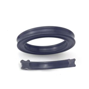 ISO9001 Customeized Rubber Semiconductor Seals Hydraulic X Ring Seal