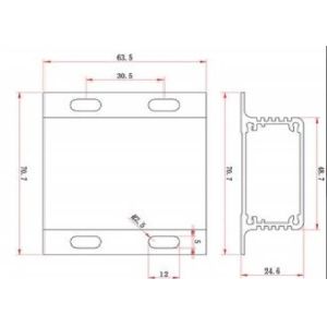 White Power/current indicator XDATA 4-20MA 0-5V 0-10V Analog Module 0.05%F with