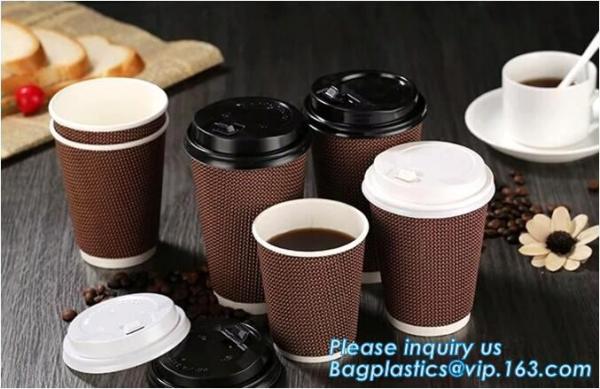 Custom LOGO printed disposable coffee paper cup,AMAZON hot selling heat insulation disposable double wall paper cup PACK