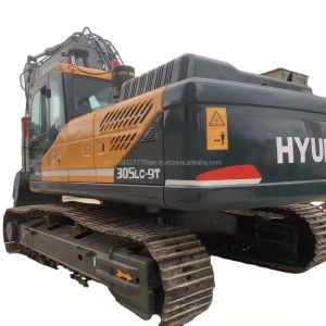 Wholesale 305LC-9T 30ton Hyundai Big machine Used Excavator with 198 kw Engine from Korea from china suppliers