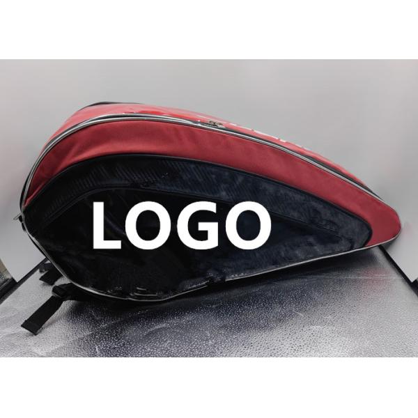 Mens / Womens Tennis Racket Bag , Portable 3 Racket Tennis Bag