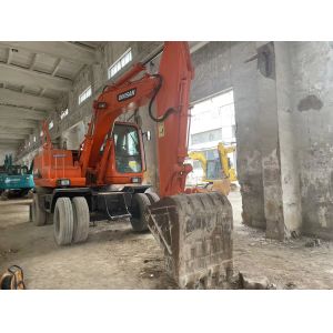 2012 Year Used Wheeled Mini Excavator Doosan DH150W-7 Good Condition