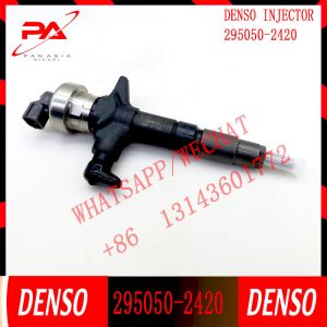 Genuine common rail fuel injector 295050-2420 for ISUZU 4JJ1 8983179300 8