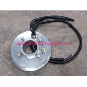 Diameter 110mm Underwater Led Fountain Lights 5W RGB LED Controller Aluminium