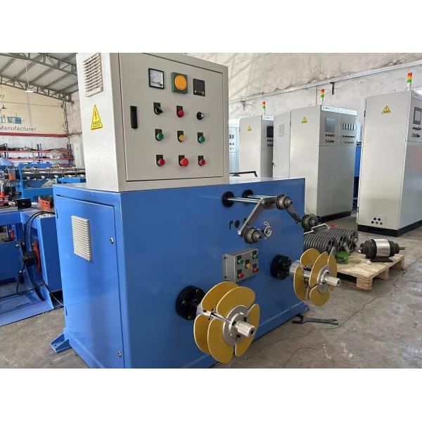630 Double Head Wire Bobbin Winding Machine , 200m/min Automatic Wire Wrap Machine
