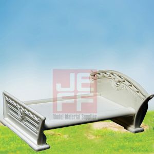 Wholesale Scale Model Furniture,layout mini fruniture ABS model bed PB13 from china suppliers