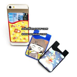 Wholesale Free Sample Support silicone smart wallet with custom logo print from china suppliers