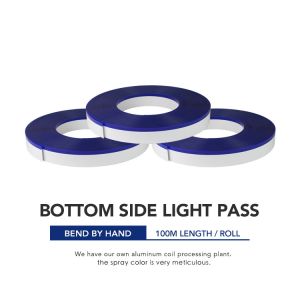 3D Led Channel Letter Trim Cap Side Pass Light Strips Waterproof Letter PVC