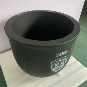 Silicon Carbide Graphite Copper Melting Crucible for Industrial Use
