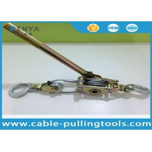 1 Ton Double Hook Wire Rope Puller Cable Puller for Tightening Wire