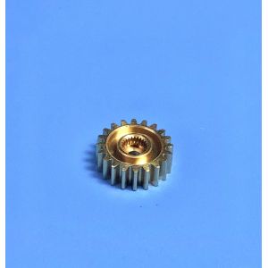 Metal Precision Spur Gears With Iron Alloy Brass Bronze Material