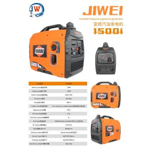 Portable Inverter Silent Gasoline Generator 1.2kva/1.5kva 50/60hz CE Certified