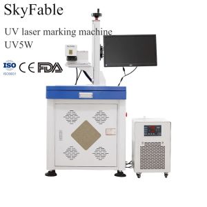 Plastic Acrylic Glass UV Laser Marking Machine 5W Laser Printing Engraving