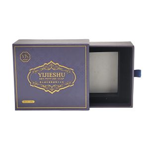 Biodegradable Custom Soap Paper Box Drawer Soap Packaging Boxes With Logo