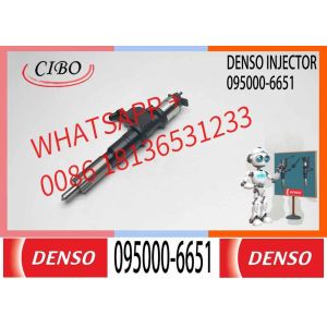 Diesel common rail fuel injector 095000-6651 8-98030550-1 For ISUZU 095000-8630