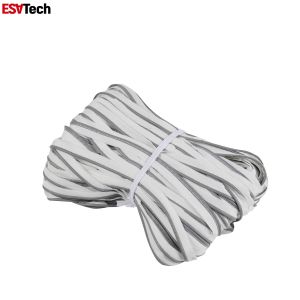 Wholesale 1cm Polyester Silver Reflective Piping With Cotton Rope Sew On Strip from china suppliers