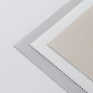 Wholesale 3M Width Blackout Polyester Sunscreen Fabric Roller Shades Anti UV