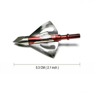 Buy cheap ODM Red Spintite Crimson Talon Archery Broadhead Tip 100grain 3blade from wholesalers