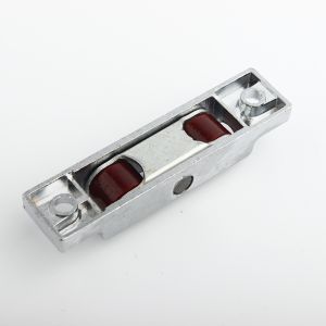 Modern Design Style Flat Door Plastic Roller with Iron Material and Adjustable