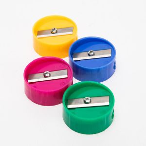 Wholesale Mini Round 28mm Handheld Pencil Sharpener Fancy from china suppliers