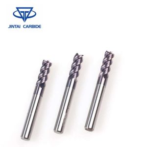 HRC45 1 Flute 3 Flute Carbide 1-20mm End Mill Cutting Tools for Aluminum