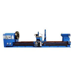 CW6163 CW6180 Manual Lathe Machine 18kw With Gig Bore Manual Turret