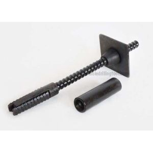 R32N Self Drilling Concrete Anchors Rods For Anchoring Projects / Root Piling