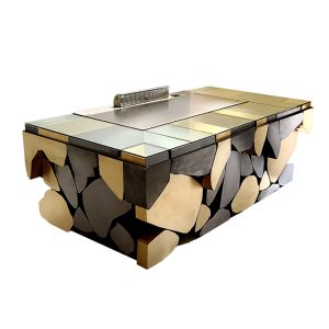 Wholesale 7-10 Seats Commercial Teppanyaki Grill Table with 8000W Power and 220-240V/380V for Restaurants from china suppliers