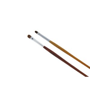 Long Handle Bronzer Makeup Brush For Eye Concealer , Eco Friendly