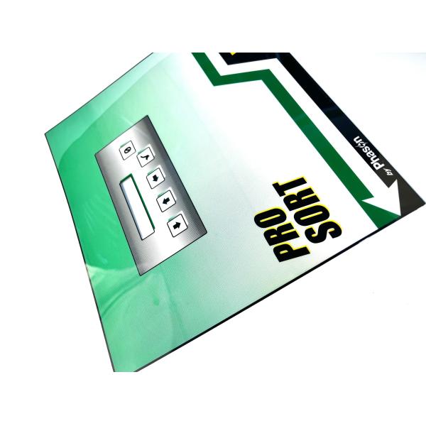 Quality Silver Screen Printing Membrane Keypad Custom With 3M Adhesive And LCD Window for sale