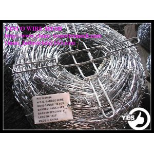 Wholesale 10x12 Galvnaized Barbed Iron Wire Barbed Wire from china suppliers