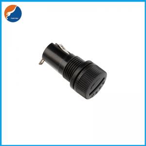 Wholesale 520.PTF30 5x20MM Glass Ceramic Black Insurance Tube Socket Panel mounting Fuse Holder from china suppliers