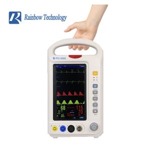 China Use Friendly Multi Parameter Patient Monitor ECG/ HR/ RESP/ SPO2/ NIBP/ TEMP on sale