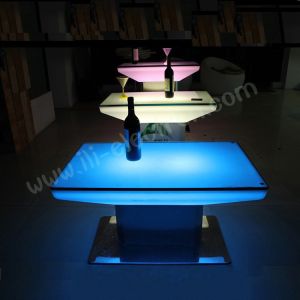 Wholesale LED Furniture Plastic Glowing Bar Table for Hotel Villa from china suppliers