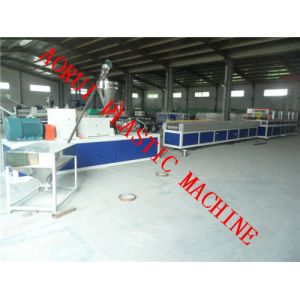 WPC Chair Profile Plastic Extrusion Line , Bench Profile Machine