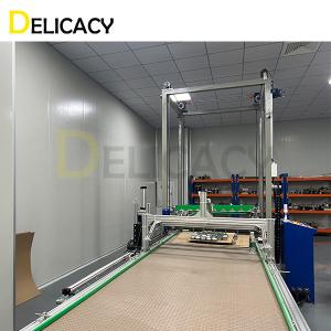 China Automated Tin Can Palletizing Machine Enhancing Production Efficiency With Smart Palletizing System on sale
