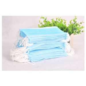 Personal Safety Earloop Face Mask / Disposable Face Mask Liquid Proof