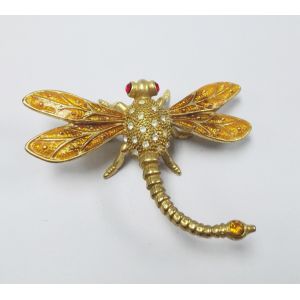 Dragonfly jewelry box enameled trinket box dragonfly trinket box gift jewelry